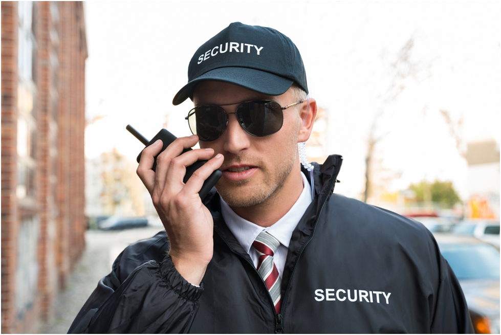 construction site security guard in Fountain Valley, CA